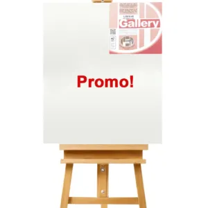 Tele per pittura gallery linea 45, telai telati in cotone a grana fine per artisti